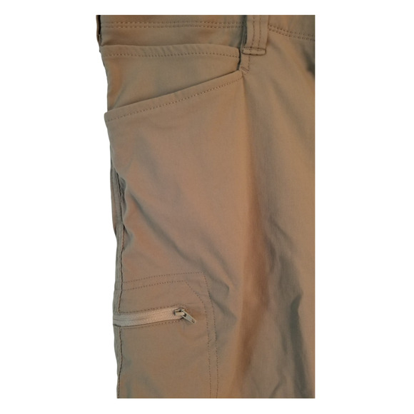Wrangler Authentic Classic Relaxed Fit Cargo 7 Pocket Shorts Khaki Men’s Size 46 - Picture 3 of 9